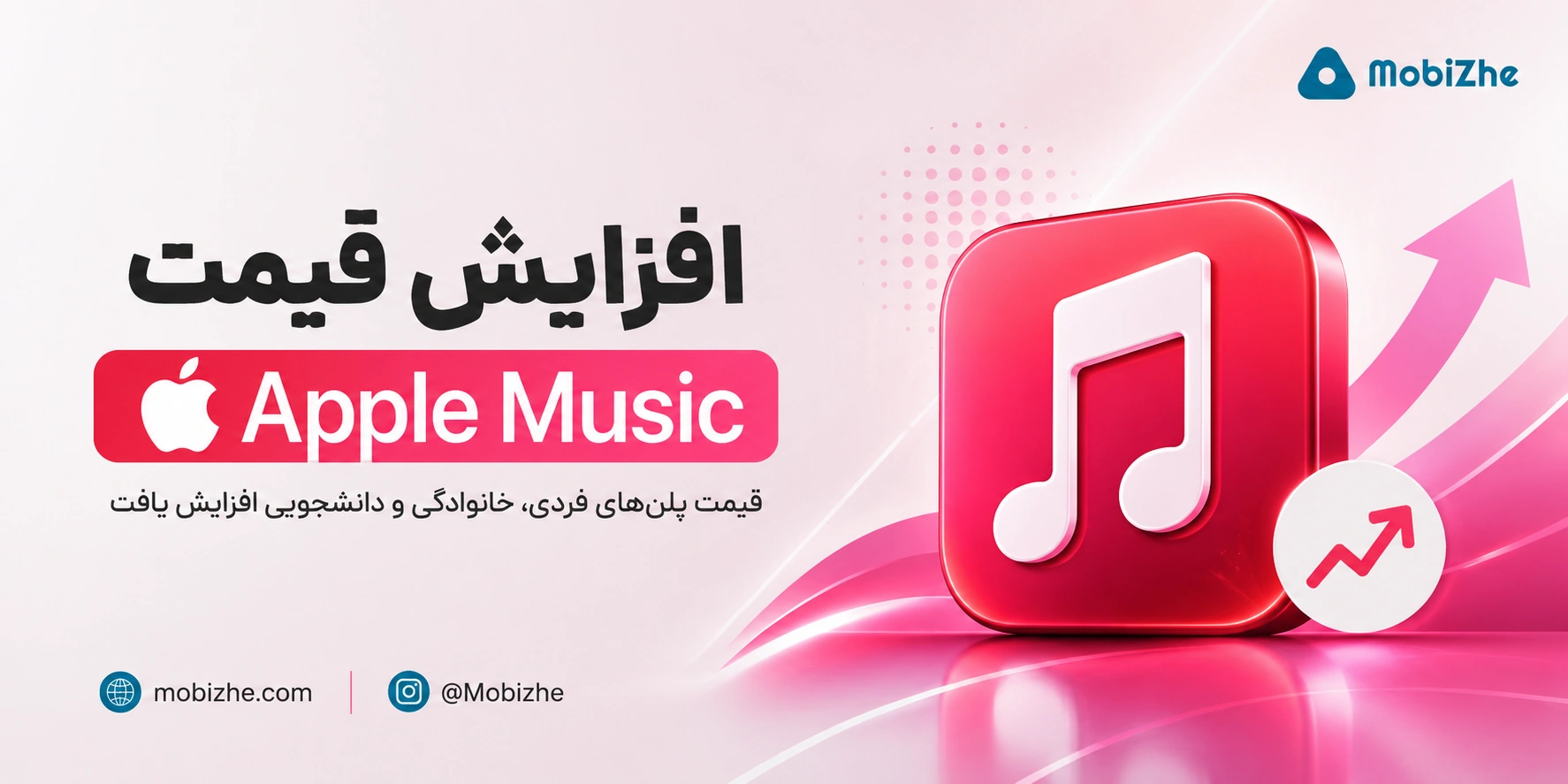اپل قیمت اشتراک Apple Music را افزایش داد.